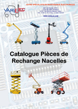 Catalogue Pièces de rechange Nacelles