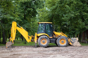 Maintenance préventive tractopelle