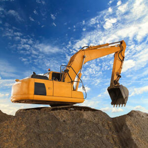 Dépannage électronique pelle excavatrice